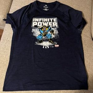 New York Yankees Marvel tshirt